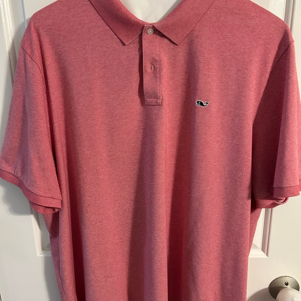 Vineyard Vines Edgartown Pink Polo Shirt